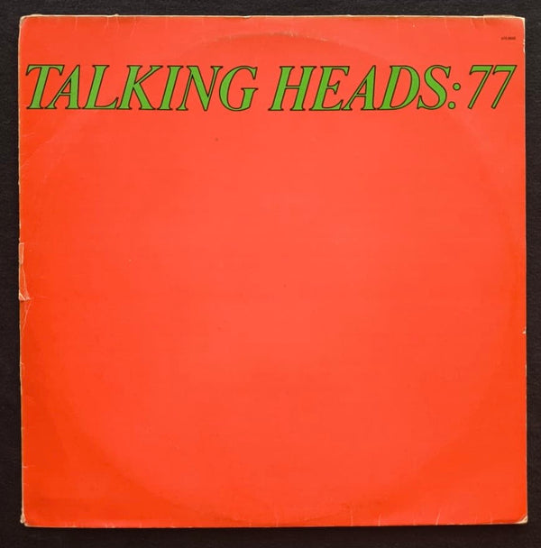Capa de TALKING HEADS:77